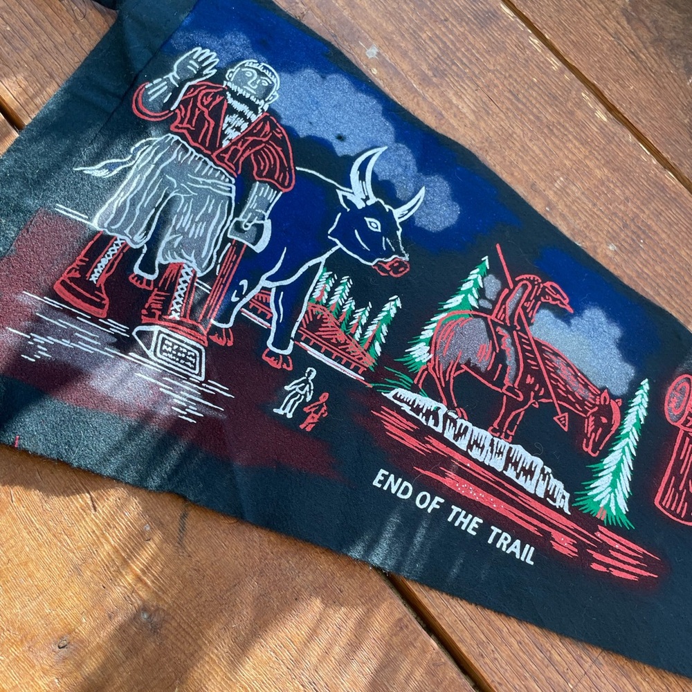 Redwood Highway Souvenir Pennant